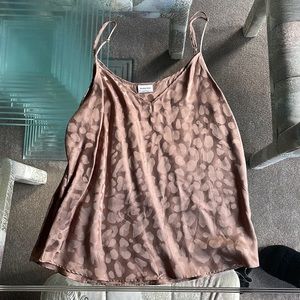 Aritzia Silk Tank